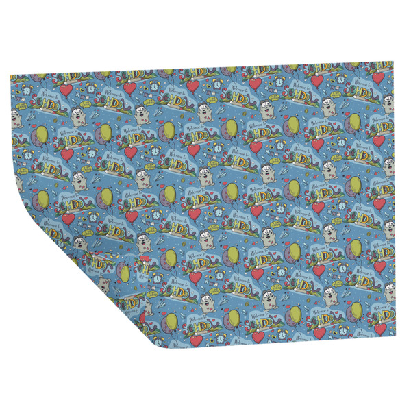 Custom Welcome to School Wrapping Paper Sheets - Double-Sided - 20" x 28"