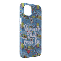 Welcome to School iPhone Case - Plastic - iPhone 14 Plus (Personalized)