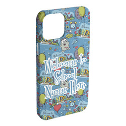 Welcome to School iPhone Case - Plastic - iPhone 15 Plus (Personalized)