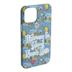 Welcome to School iPhone Case - Plastic - iPhone 15 Pro Max (Personalized)