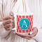 Linked Rope 20oz Coffee Mug - LIFESTYLE