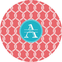 Linked Rope Multipurpose Round Labels - 3" (Personalized)