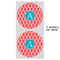 Linked Rope 5" Multipurpose Round Label - Sheet