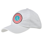 Linked Rope Baseball Cap - White (Personalized)