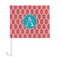 Linked Rope Car Flag - Large - FRONT