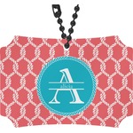 Linked Rope Rear View Mirror Ornament (Personalized)