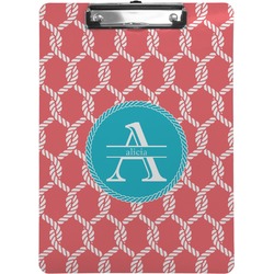 Linked Rope Clipboard (Letter Size) (Personalized)