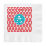 Linked Rope Embossed Decorative Napkins (Personalized)