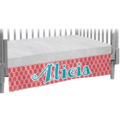 Linked Rope Crib Skirt (Personalized)