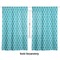 Linked Rope Curtain 40x63 - Lined