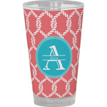 Linked Rope Pint Glass - Full Color (Personalized)