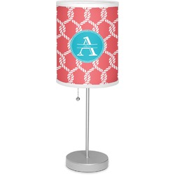 Linked Rope 7" Drum Lamp with Shade Polyester (Personalized)