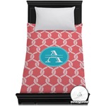 Linked Rope Duvet Cover - Twin (Personalized)