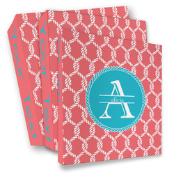 Linked Rope 3 Ring Binder - Full Wrap (Personalized)