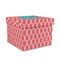 Linked Rope Gift Boxes with Lid - Canvas Wrapped - Medium - Front/Main