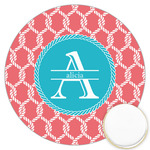 Linked Rope Printed Cookie Topper - 3.25" (Personalized)