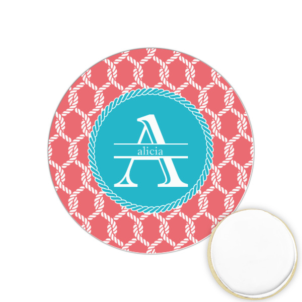 Custom Linked Rope Printed Cookie Topper - 1.25" (Personalized)