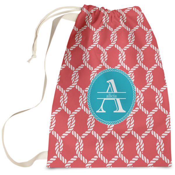 Custom Linked Rope Laundry Bag - Large (Personalized)