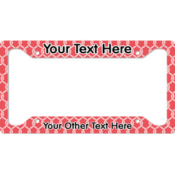 Linked Rope License Plate Frame - Style A (Personalized)