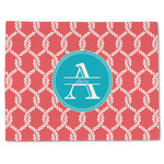 Linked Rope Single-Sided Linen Placemat - Single w/ Name and Initial