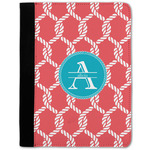 Linked Rope Notebook Padfolio w/ Name and Initial
