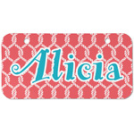 Linked Rope Mini/Bicycle License Plate (2 Holes) (Personalized)