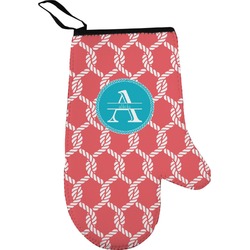 Linked Rope Right Oven Mitt (Personalized)