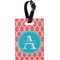 Linked Rope Personalized Rectangular Luggage Tag