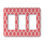 Linked Rope Rocker Style Light Switch Cover - Three Switch