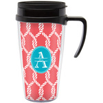 Linked Rope Acrylic Travel Mug with Handle (Personalized)