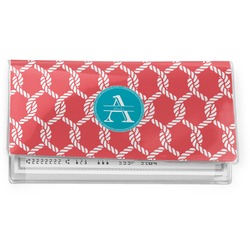 Linked Rope Vinyl Checkbook Cover (Personalized)