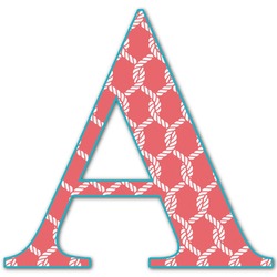 Linked Rope Letter Decal - Large (Personalized)