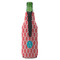 Linked Rope Zipper Bottle Cooler - BACK (bottle)