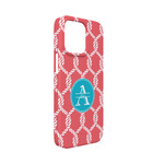 Linked Rope iPhone Case - Plastic - iPhone 13 Mini (Personalized)