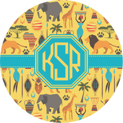 African Safari Multipurpose Round Labels - 1" (Personalized)