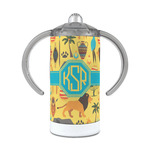 African Safari 12 oz Stainless Steel Sippy Cup (Personalized)