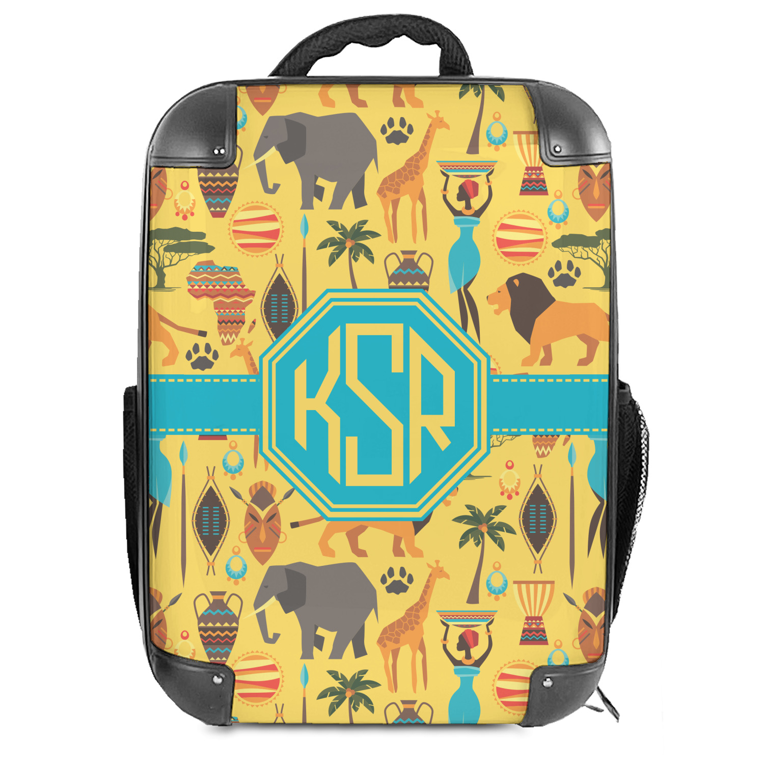 Custom African Safari Plastic Luggage Tag (Personalized