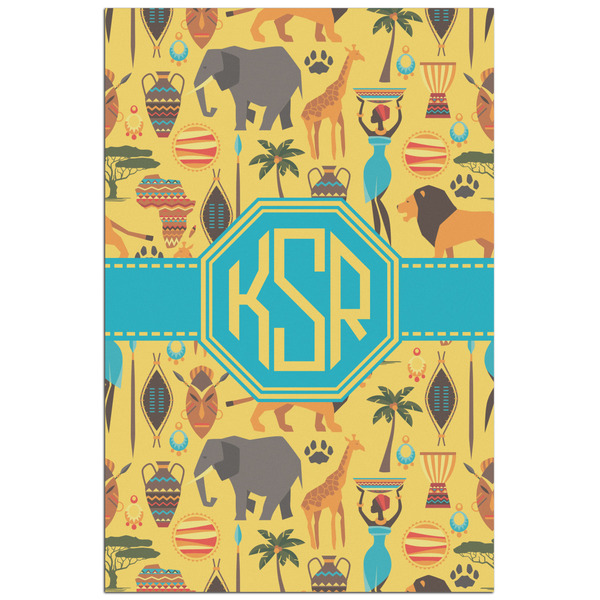 Custom African Safari Poster - Matte - 24x36 (Personalized)