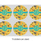 African Safari 3" Multipurpose Round Labels - Sheet