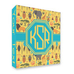 African Safari 3 Ring Binder - Full Wrap - 2" (Personalized)