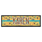 African Safari Bar Mat - Large (Personalized)