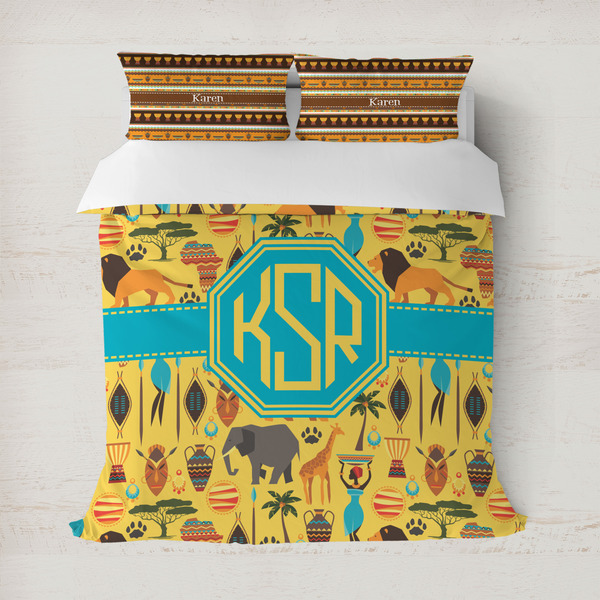 Custom African Safari Duvet Cover (Personalized)