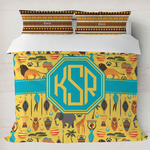 African Safari Duvet Cover Set - King (Personalized)