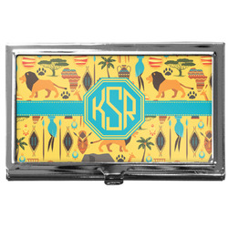 African Safari Business Card Case