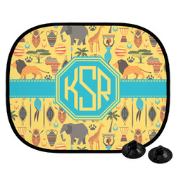 African Safari Car Side Window Sun Shade (Personalized)