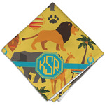 African Safari Cloth Dinner Napkin - Single w/ Monogram