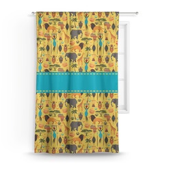 African Safari Curtain - 50"x84" Panel