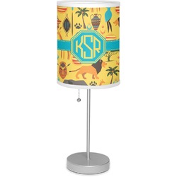 African Safari 7" Drum Lamp with Shade (Personalized)
