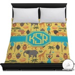 African Safari Duvet Cover - Full / Queen (Personalized)