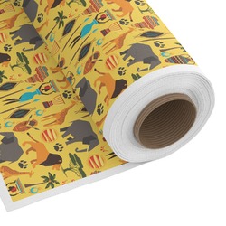 African Safari Fabric by the Yard - Cotton Twill